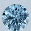 3.37 Ct. Fancy Vivid  Blue Round Lab Grown Diamond