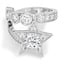 Custom Star-Inspired Diamond Ring
