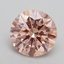 2.52 Ct. Fancy Intense Pink Round Lab Grown Diamond