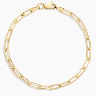 Devon 7 in. Paperclip Chain Bracelet (Small)