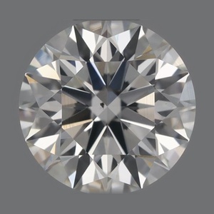 Round diamond — real photo