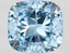 3.02 Ct. Fancy Vivid Blue Cushion Lab Grown Diamond