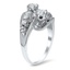 The Kamma Ring, smalltop view on a hand