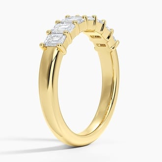 Grace Seven Stone Emerald Diamond Ring (1 ct. tw.)