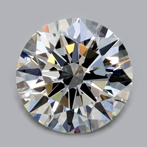 Round diamond — real photo