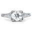 Custom Vintage-Inspired Diamond Ring with Hand Engraving and Milgrain Details