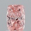 1.02 Ct. Fancy Vivid Pink Cushion Lab Grown Diamond