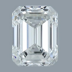 Emerald diamond — real photo