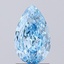 1.75 Ct. Fancy Vivid Blue Pear Lab Grown Diamond