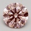 3.00 Ct. Fancy Intense Pink Round Lab Grown Diamond