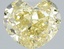 1.60 Ct. Fancy Intense  Yellow Heart Lab Grown Diamond