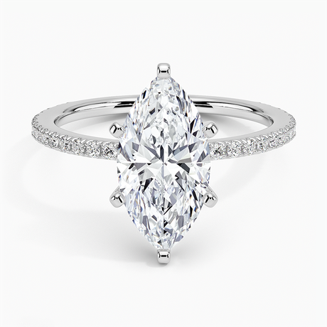 Luxe Ballad Pavé Diamond Ring Setting