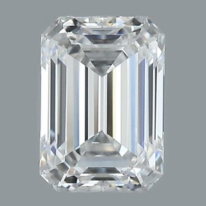 Emerald diamond — real photo