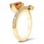 Citrine and Pavé Diamond Ring with Garnet and Peridot Accents, smallview