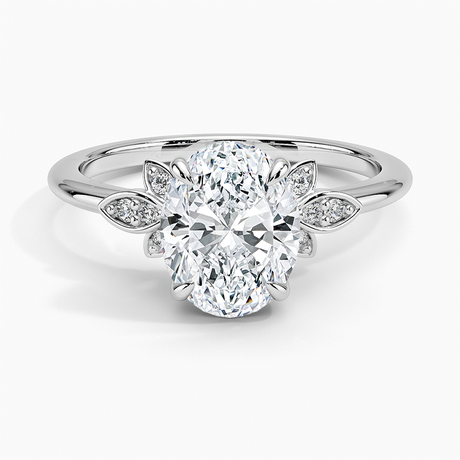 18K White Gold Fiore Diamond Ring