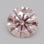 1.42 Ct. Fancy Pink Round Lab Grown Diamond
