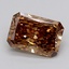 3.07 Ct. Fancy Light  Brown Radiant Lab Grown Diamond