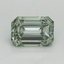 0.79 Ct. Fancy Intense Green Emerald Lab Grown Diamond