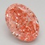 2.59 Ct. Fancy Vivid Pink Oval Lab Grown Diamond
