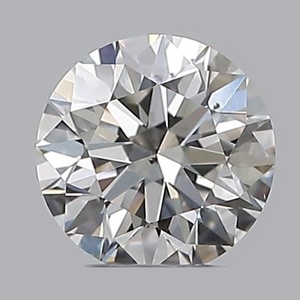 Round diamond — real photo