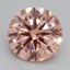 2.30 Ct. Fancy Intense Pink Round Lab Grown Diamond