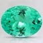 9.7x7.4mm Oval Colombian Emerald