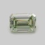 0.54 Ct. Fancy Intense Green Emerald Lab Grown Diamond