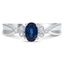 Modern Sapphire Vintage Ring
