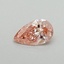 0.31 Ct. Fancy Vivid Pink Pear Lab Grown Diamond