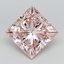 5.61 Ct. Fancy Intense  Pink Princess Lab Grown Diamond