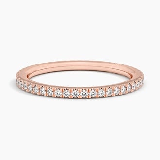 Simply Tacori Eternity Diamond Ring (1/3 ct. tw.) in 18K Rose Gold