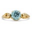 Art Nouveau Zircon Vintage Ring