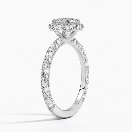 Nova Halo Diamond Ring - Brilliant Earth