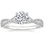18K White Gold Chloe Diamond Ring (1/4 ct. tw.), smalltop view