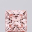 2.10 Ct. Fancy Intense Pink Princess Lab Grown Diamond
