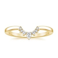 18K Yellow Gold Nadia with 1.5ct Oval Certified Lab Diamond