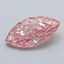 1.06 Ct. Fancy Intense Pink Marquise Lab Grown Diamond