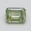 1.52 Ct. Fancy Vivid Green Emerald Lab Grown Diamond