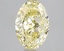 3.01 Ct. Fancy Intense Yellow Oval Lab Grown Diamond