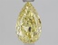 1.0 Ct. Fancy Intense  Yellow Pear Lab Grown Diamond