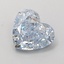 1.28 Ct. Fancy Intense  Blue Heart Lab Grown Diamond