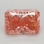 4.24 Ct. Fancy Vivid Pink Radiant Lab Grown Diamond
