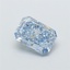 1.22 Ct. Fancy Vivid Blue Radiant Lab Grown Diamond