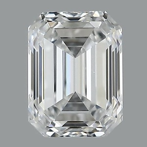 Emerald diamond — real photo