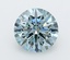 1.52 Ct. Fancy Vivid  Blue Round Lab Grown Diamond