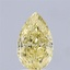 1.86 Ct. Fancy Intense Yellow Pear Lab Grown Diamond