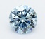 2.01 Ct. Fancy Vivid  Blue Round Lab Grown Diamond