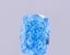 1.02 Ct. Fancy Vivid Blue Cushion Lab Grown Diamond