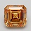 2.01 Ct. Fancy Light  Brown Asscher Lab Grown Diamond