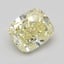 1.57 Ct. Fancy Light Yellow Cushion Diamond